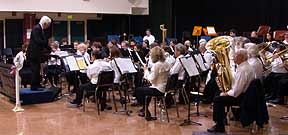 Petaluma Community Band, Jimmie Reynolds conducting